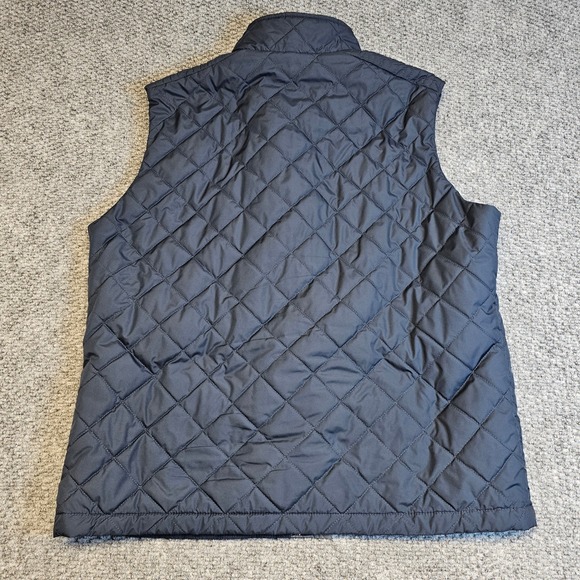 Brooks Brothers Quilted Vest Navy Blue Primaloft Full Zip Mens Size XL - Picture 8 of 8
